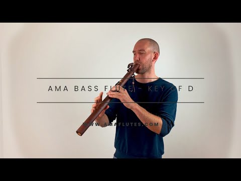 Bass flute key of D