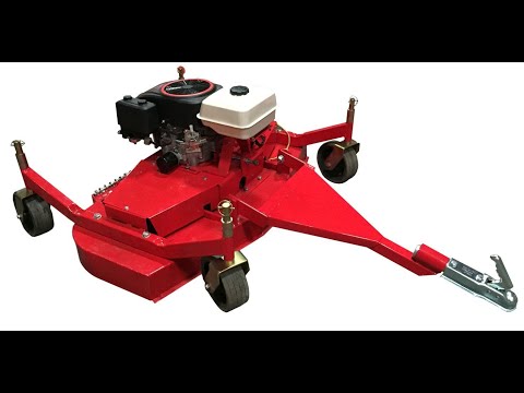 Agriculture Machinery ATV tow behind finishing mower with Loncin engine