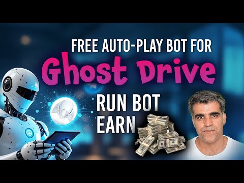 Run this Auto-Play BOT for Ghost Drive App | Telegram Mini Game | Earn Airdrop Tokens!