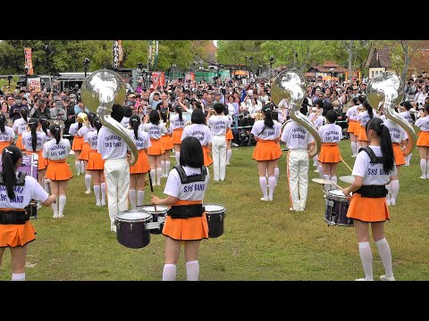 京都橘高校吹奏楽部 2024 Spring March! Blume ! Standing performance 「AM」ブルーメの丘 Kyoto Tachibana SHS Band 「4ｋ」