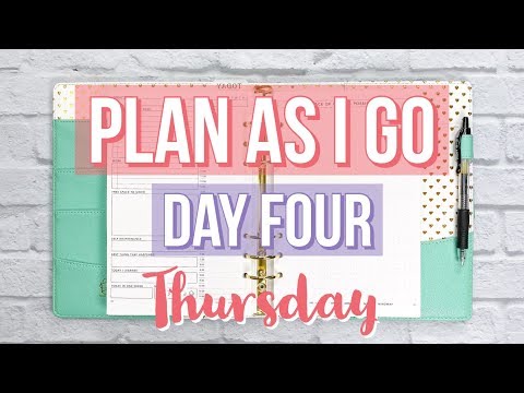 Daily Passion Planner - Plan As You Go | Day 4