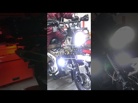 #Shorts｜[CT125] How to install fog lights｜fuse power supply｜フォグランプ装着