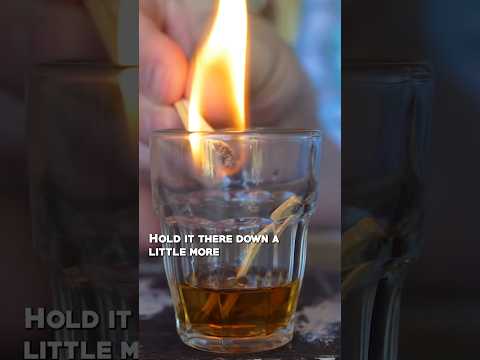 How to set whiskey on fire!