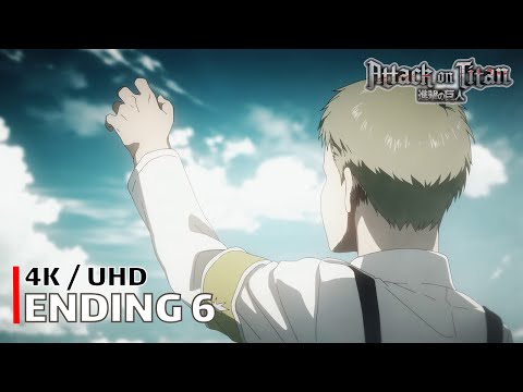 Attack on Titan - Ending 6 【Shougeki】 4K / UHD Creditless | CC