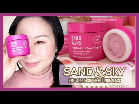 Sand&Sky - Australian Emu Apple Super Bounce Mask + Reusable Cleansing Pads Review | im_jennytwong