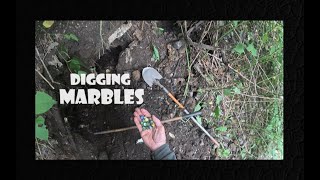 Dump Digging Archaeology - Not Deep Enough - Vintage Marbles - Bottle Digging - Antiques - Toys -