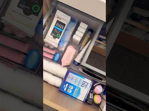 *ASMR* BATHROOM DRAWER RESTOCK! #bathroom #asmr #restock #restocking #selfcare #beauty