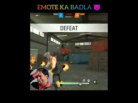 EMOTE KA BADLA 😈 || DON'T MISS THE END 👻 || PART 10 || #mr_crazyff #shorts