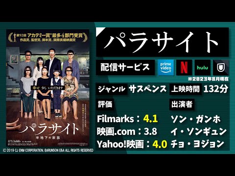 世界の映画賞を"総なめ"にした韓国映画！貧乏家族が、超裕福な家族をダマして寄生していく。しかし、その家には...。映画『パラサイト 半地下の家族』を1分で紹介【映画紹介】