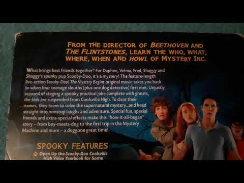 Scooby Doo The Mystery Begins DVD Look