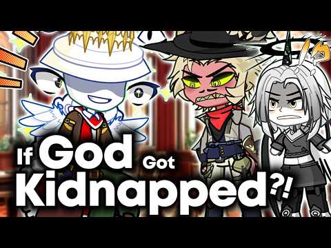 If God Got KIDNAPPED and Michael Morningstar Meet Lute || Hazbin Hotel Gacha Animation ||