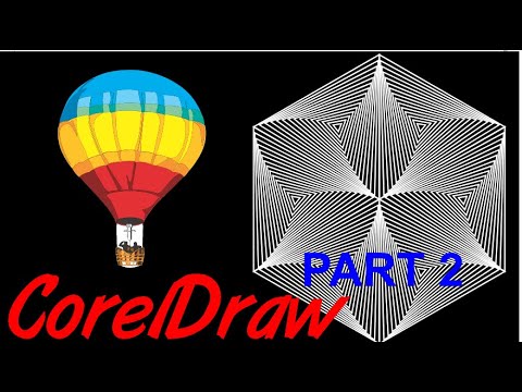 Corel Draw Tips & Tricks Rotate and Contour to make this Part 2