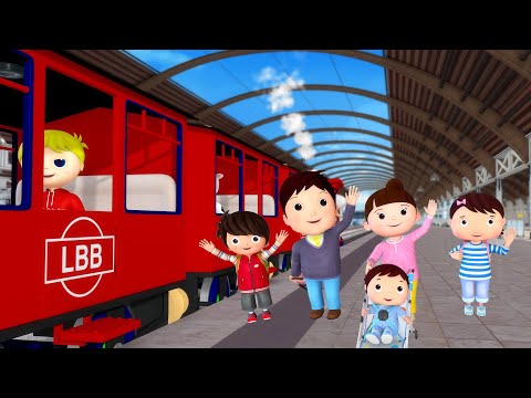 Choo Choo! 🚂 Learn About Trains with Mia & the Gang | Fun Baby Songs | Classic Baby Songs