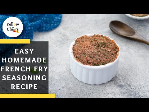 Easy 2-Minute French Fry Seasoning Recipe for Crispy Fries and More!