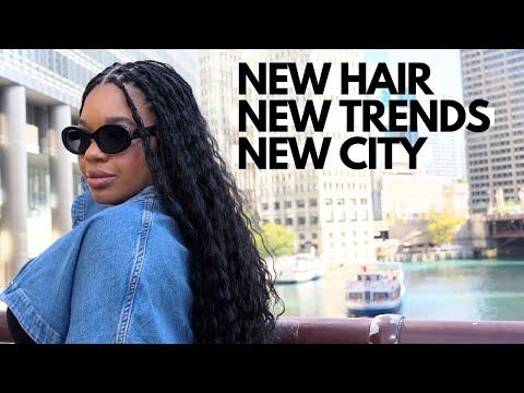 Fall Fashion Haul in "Chic"ago: New Hair! New Outfits! New City!