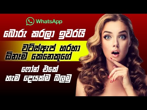 How to Share Screen on WhatsApp Video Call | Whatsapp Screen share | Sinhala Diyunuwa Lk