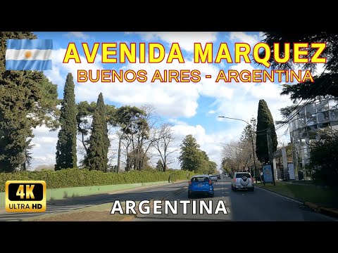 Buenos Aires Argentina - from San Isidro to Morón by Avenida Marquez - trip 11