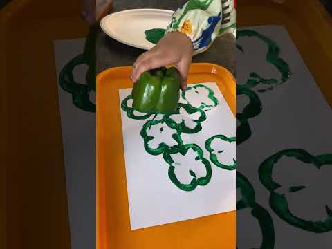 St. Patrick's Day Activity 5 | Bell Pepper Shamrocks 🍀