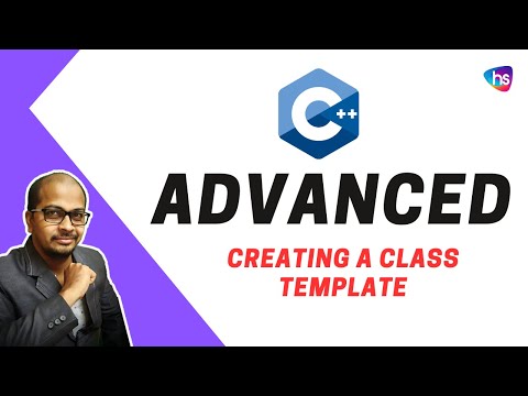 Creating a class template - C++ advanced data structures - free tutorial