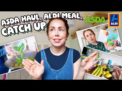 An ASDA Haul, A Budget ALDI Recipe, Opening Packages - A Bit Of Everything Vlog! Spring Summer 24