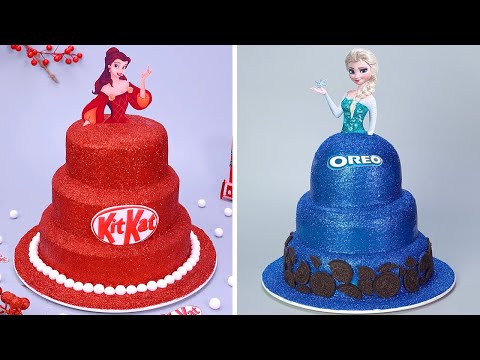 30+ DISNEY Princess Doll Cake Recipes | Tsunmai Cake | How To Make Chocolate Cake Ideas #2