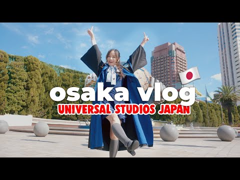 Eating all the Food at Universal Studios Japan in 2024 | USJ Osaka Travel Vlog 🇯🇵