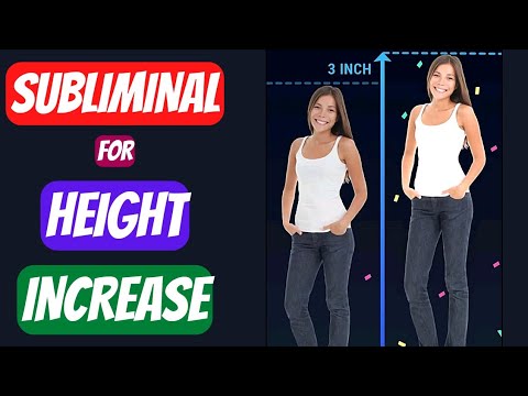 Subliminal for Height Increase | Increase Height After 21