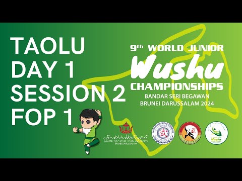 9th World Junior Wushu Championships Day 1 - FOP1 Taolu Afternoon Session