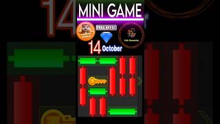 14 October Puzzle Game Trick, Hamster Kombat Easy steps #hamsterkombat #puzzle #blockchaingames