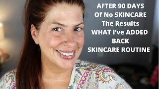 MY SKINCARE ROUTINE OVER 50/90 DAYS NO SKINCARE/BEAUTY OVER 50