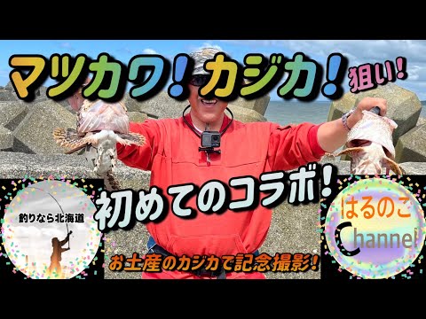 マツカワ！カジカ狙いで太平洋！「釣りなら北海道」「はるのこCh.」初コラボ！！