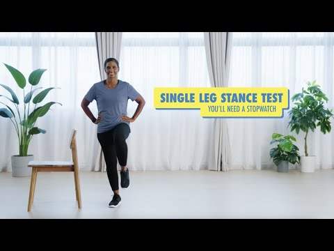 Balance & Flexibility: Single Leg Stance Test and Side Leg Raises