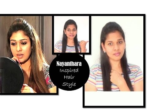 Nayanthara's Inspired Hairstyle tutorial| Front puff in just 1 minute |StarNaturalBeauties