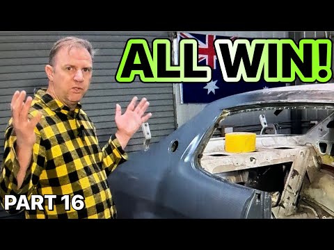 Huge steps forward as the Galant gets closer to paint - Galant Hardtop Build EP 16