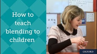 Read Write Inc. Phonics: Ruth Miskin on how to teach blending to children