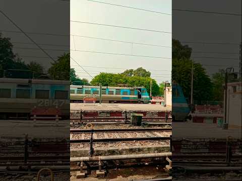 Wag7 Indian Railways Superfast Engine#uniquetrainengines#wag7#indianrailways#train#videos#shorts#alp