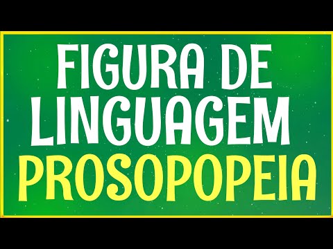 Figura de linguagem Prosopopeia - conceito e exemplos