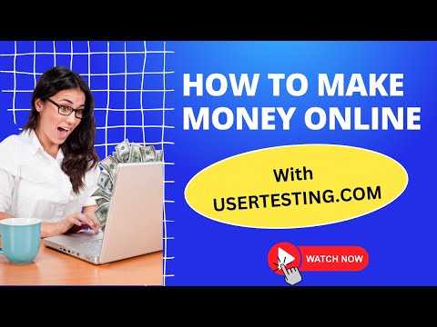 How to Make Money Online with www.UserTesting.com | Monetize Your Skills