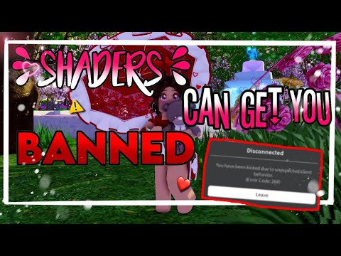 || SHADERS CAN GET YOU *BANNED* FROM ROBLOX || Not what you think?! || Mmp05