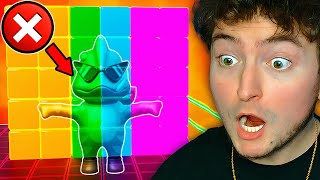 Color Changing Stumble Guys Challenge!