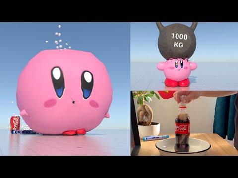 Kirby Gets abused For Almost 2 Minutes 🍄 How I made the Sound effects!!🙃