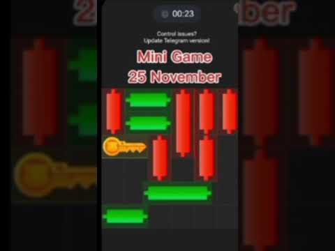 Hamster Kombat today 25th November mini game key || daily Mini puzzle key hamster Kombat today