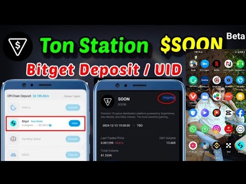 Ton Station $SOON Token deposit start | Soon token deposit on