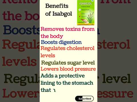 Benefits of Isabgol | Isabgol benefits | Psyllium benefits |