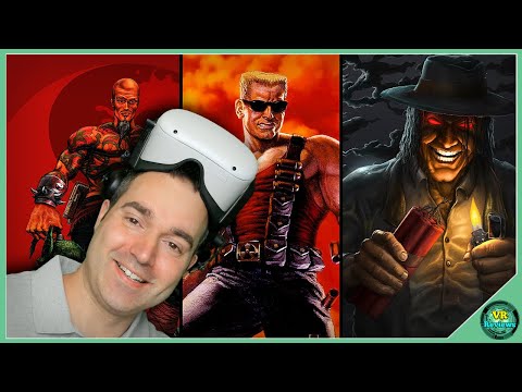 Duke Nukem 3D, Blood, Shadow Warrior (& more) in VR on Quest 2 with Raze XR! Retro FPS Games in VR.