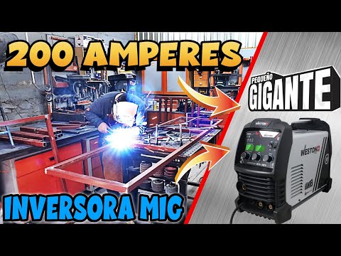 PEQUEÑO GIGANTE tu Mejor Opción En CALIDAD Y POTENCIA - INVERSOR MULTIPROCESOS 3 EN 1 MODELO Z-67040