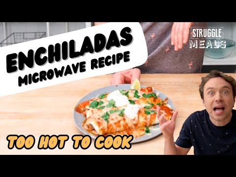 No Oven? No Problem! Quick and Easy Microwave Enchiladas Recipe