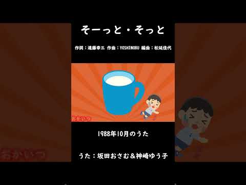 そーっと・そっと（おかあさんといっしょ）／坂田おさむ＆神崎ゆう子 #おかあさんといっしょ #そーっとそっと #坂田おさむ #神崎ゆう子