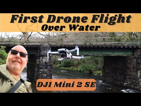 Drone Flight Over The River Conwy In Betws-Y-Coed