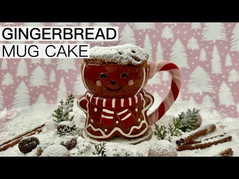 GINGERBREAD MUG CAKE